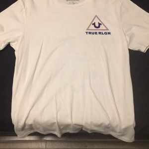 White true religion tee